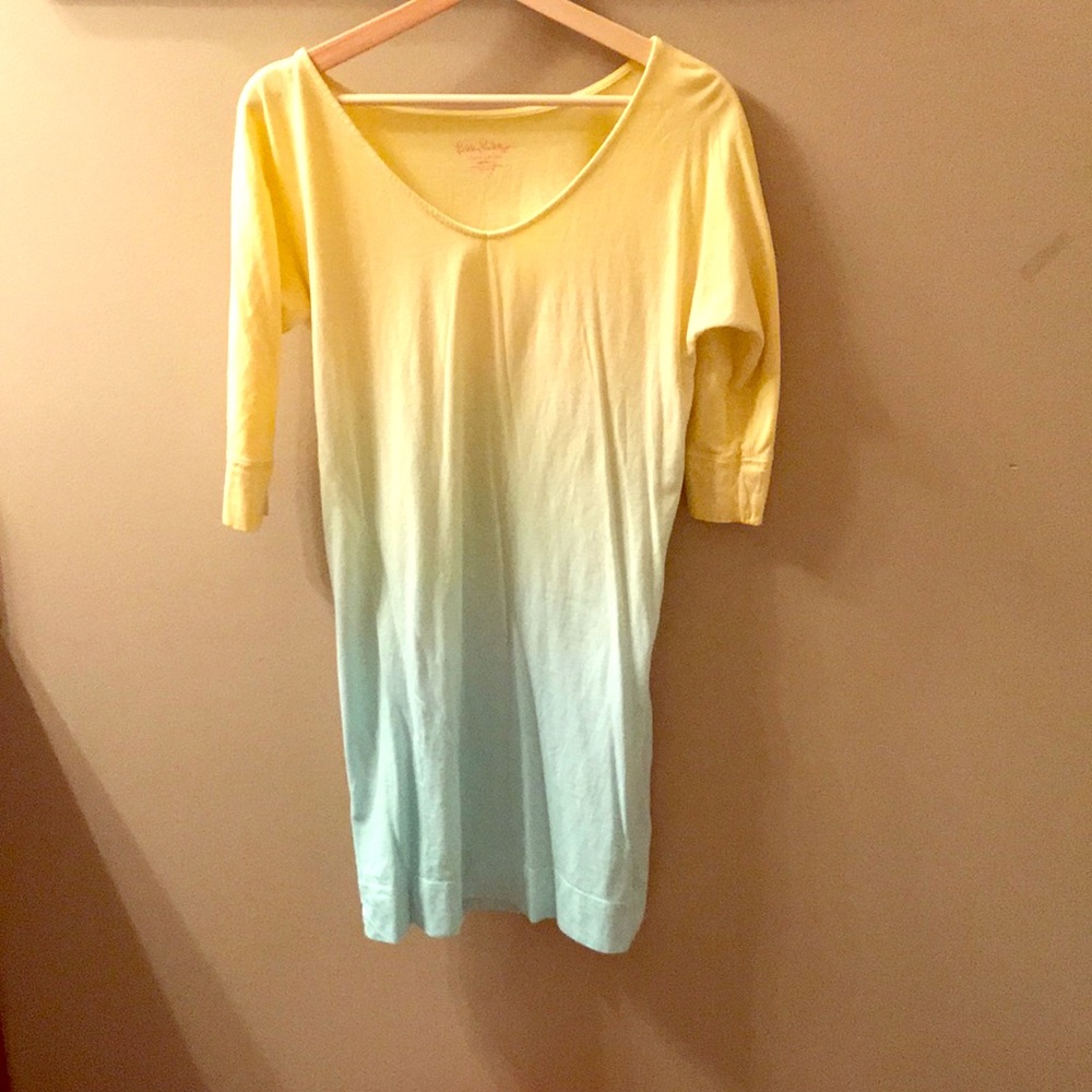 Lilly Pulitzer Ombré TShirt dress